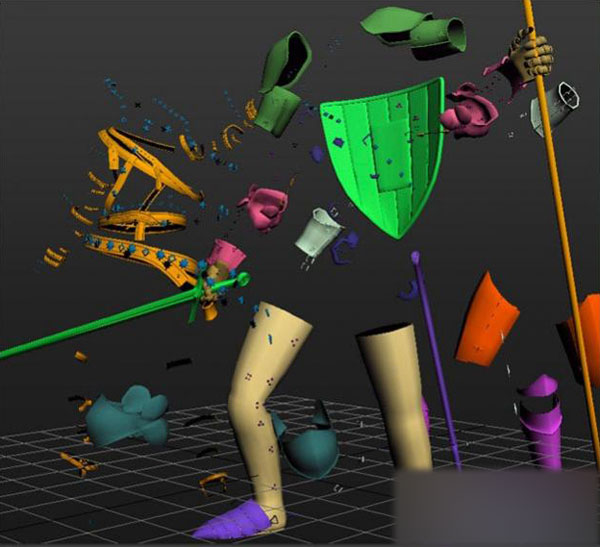 3DSMAX制作十字軍角色 武林網(wǎng) 3DSMAX角色教程