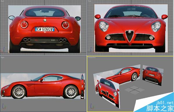 3DSMAX打造阿爾法羅密歐敞篷跑車模型 武林網 3DS MAX建模教程