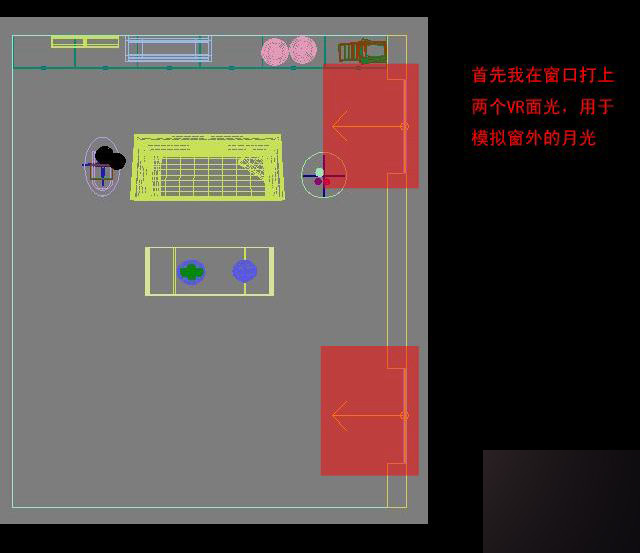 3DMAX室內渲染:空間夜景布光手法教程 武林網 3DSMAX室內教程