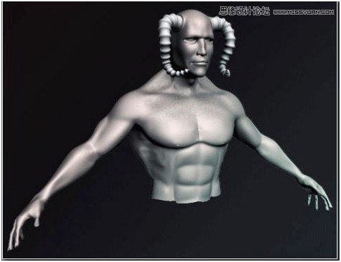 3Ds Max制作游戲中的CG人物教程,破洛洛