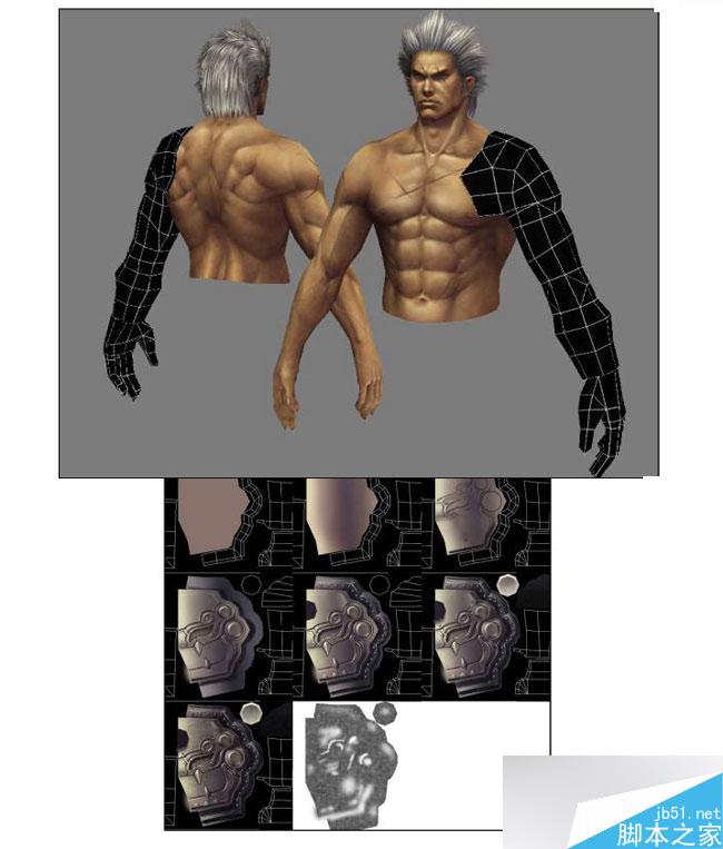 3dmax制作韓國游戲人物模型 武林網 3dsmax教程