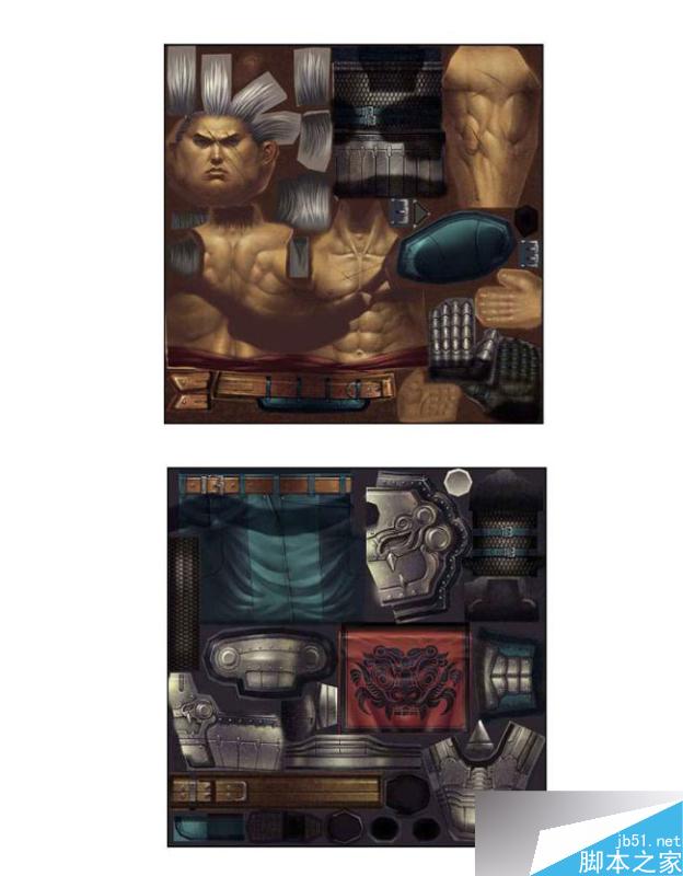 3dmax制作韓國游戲人物模型 武林網 3dsmax教程