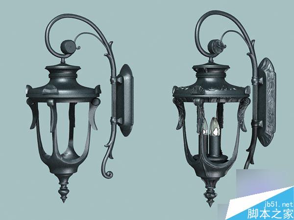 3dsMax打造精美歐式壁燈 武林網 3DS MAX教程