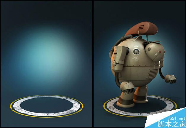 3DSMAX制作機器人 武林網(wǎng) 3DSMAX建模教程