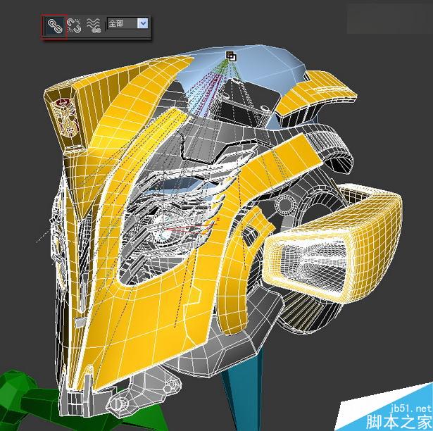 當(dāng)大黃蜂遭遇鋼鐵俠制作解析 武林網(wǎng) 3DSMAX動畫角色教程