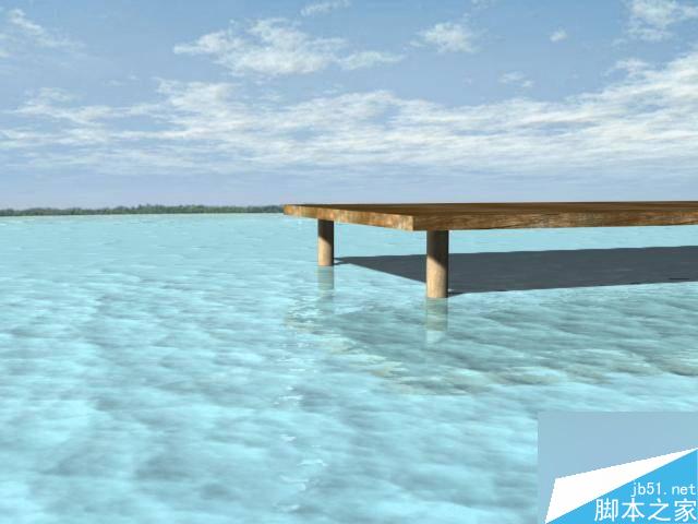 3dmax制作水的方法 武林網 3dsmax材質教程系列之水的材質制作