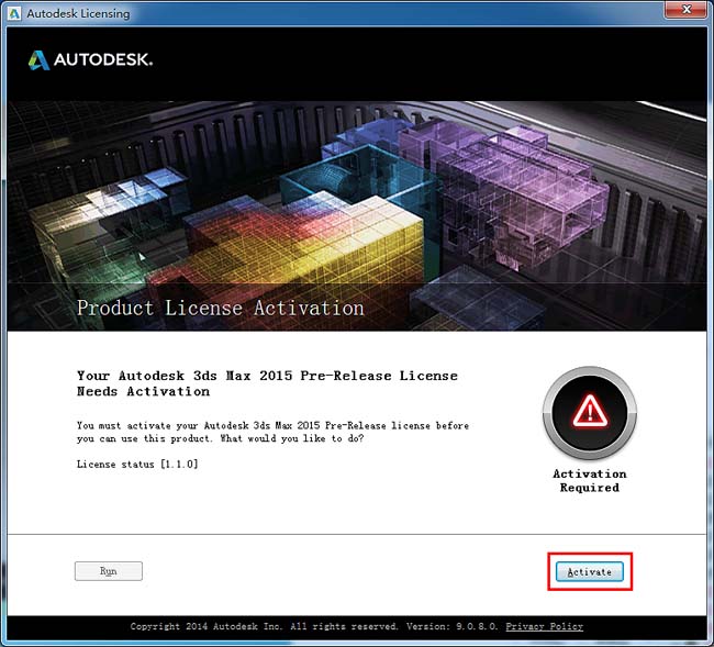 3dmax2015【3dsmax2015】中文/英文版官方破解（64位）安裝圖文教程、破解注冊方法圖十