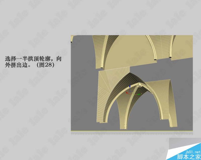 3dmax建模哥特式教堂內景系列教程 武林網 3dmax建模教程
