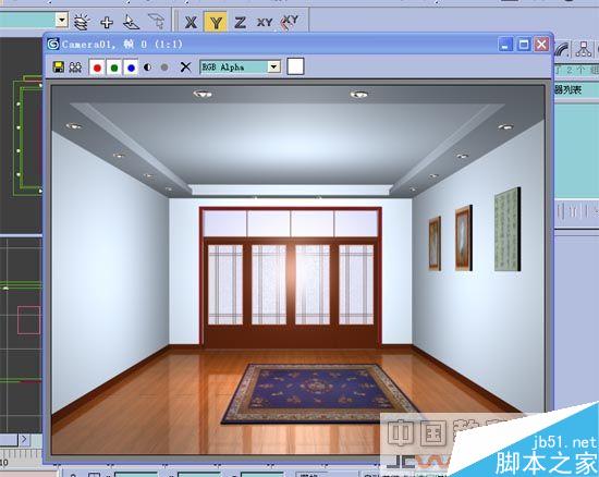 效果圖的快速簡單建摸，３Ｄ初級教程 武林網 3DSMAX室內教程