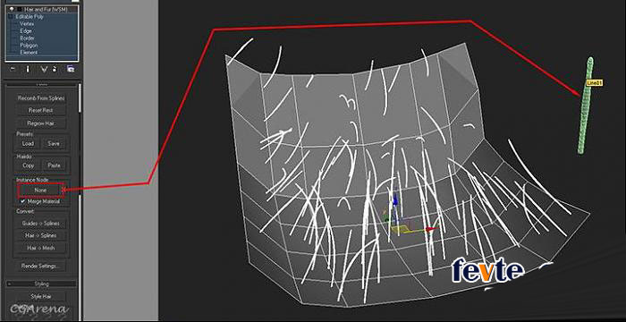 3dsmax毛發系統制作海葵 武林網 max渲染教程