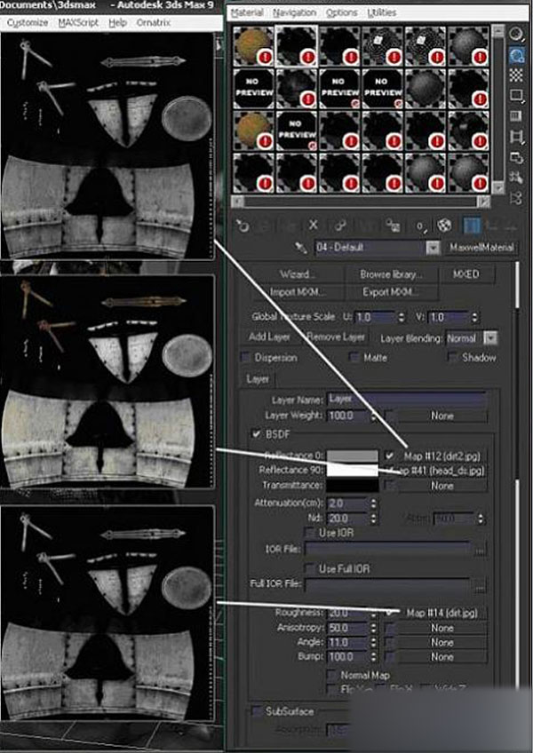 3DSMAX制作十字軍角色 武林網(wǎng) 3DSMAX角色教程