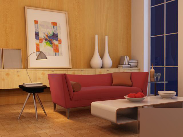 3DMAX室內渲染:空間夜景布光手法教程 武林網 3DSMAX室內教程