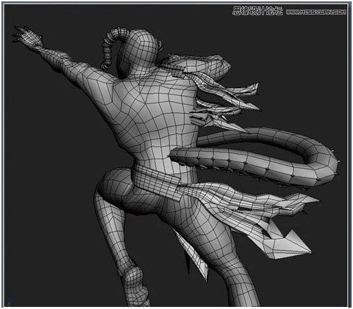 3Ds Max制作游戲中的CG人物教程,破洛洛