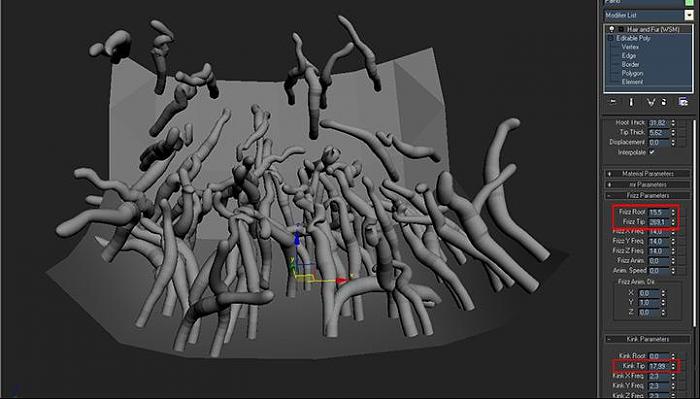 3dsmax毛發系統制作海葵 武林網 max渲染教程
