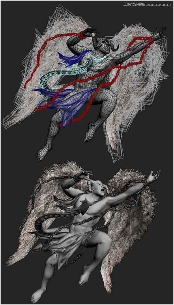 3Ds Max制作游戲中的CG人物教程,破洛洛