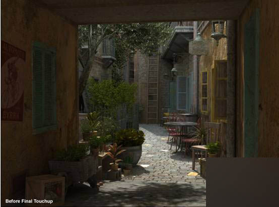 3DMAX打造意大利風(fēng)格小巷場景 武林網(wǎng) 3DMAX教程