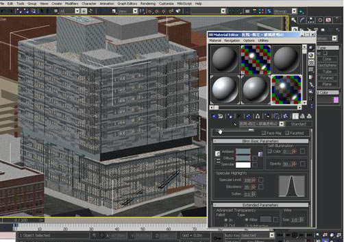 3DSMAX制作室外黃昏場景 武林網 3DSMAX室外教程