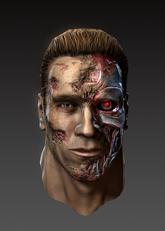 3ds max打造終結者頭部模型 武林網 3DSMAX教程