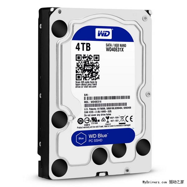 西數4TB“藍盤”來了！可惜是5400轉