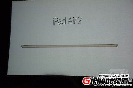 蘋果iPad Air2發(fā)布會圖文直播 新iPad Air發(fā)布會直播