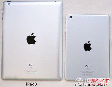 iPad Mini與iPad3外觀(guān)對(duì)比