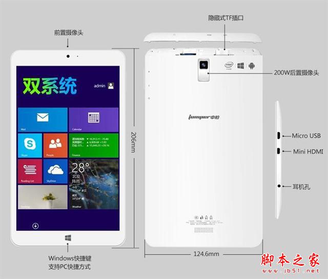 寸雙系統(tǒng)平板典范！中柏mini2售699元