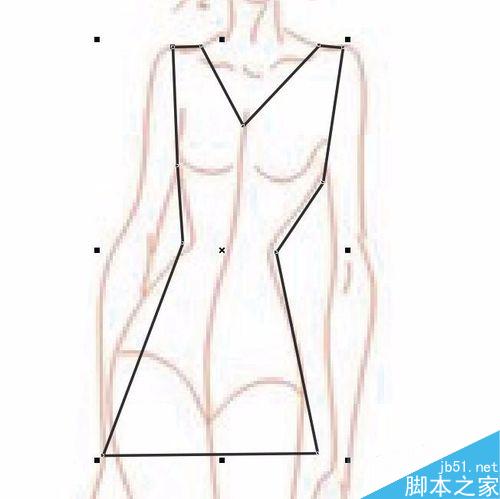 怎樣用CDR+PS畫服裝效果圖？