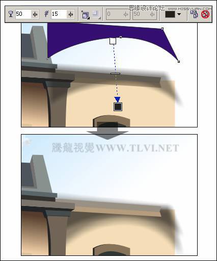 CorelDRAW繪制街道場景教程之歐洲小鎮(zhèn),破洛洛