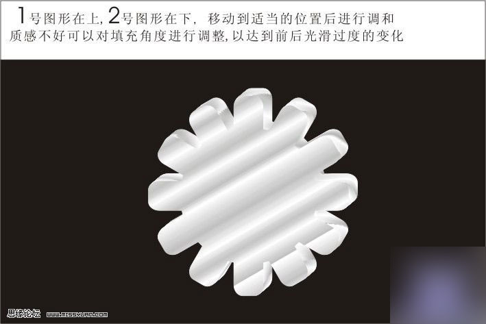 CDR打造質(zhì)感立體齒輪 武林網(wǎng) CorelDraw實(shí)例教程