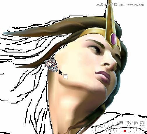 CorelDRAW巧用網格工具繪制惡魔谷插畫,