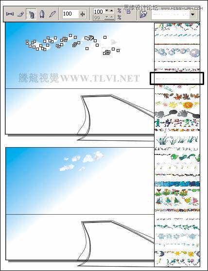 CorelDRAW繪制街道場景教程之歐洲小鎮(zhèn),破洛洛