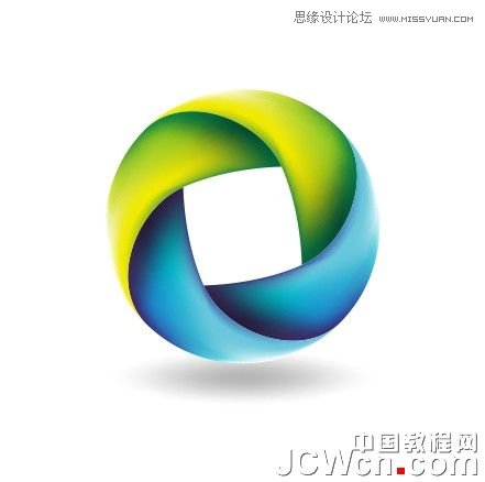 CorelDRAW繪制炫彩立體效果的軟件圖標(biāo)