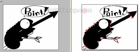 coreldraw中的點(diǎn)陣圖轉(zhuǎn)矢量圖 武林網(wǎng) CorelDraw使用技巧教程