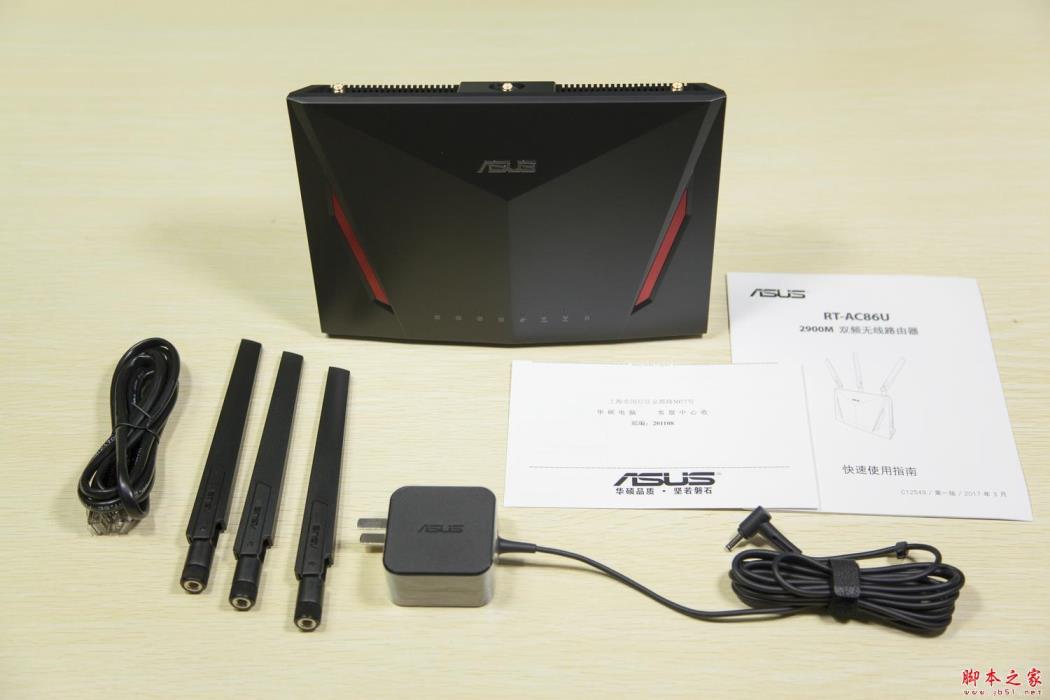 華碩 RT-AC86U 路由器拆解評測
