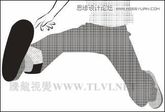 CorelDRAW繪制放射狀速度線實例之足球少年,破洛洛