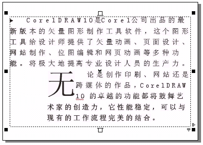 CorelDRAW 編輯段落文本 武林網 CorelDraw入門教程