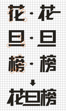 用CorelDRAW制作連體字LOGO效果實例_軟件自學網(wǎng)
