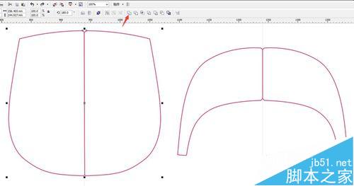 用CorelDRAW作裁片大小印花-菲林套用裁片作校對