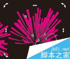 CDR X7案例教程- 制作絢麗煙花