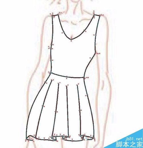 怎樣用CDR+PS畫服裝效果圖？