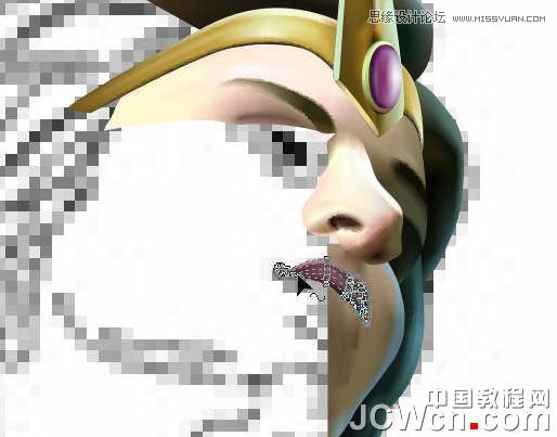 CorelDRAW巧用網格工具繪制惡魔谷插畫,