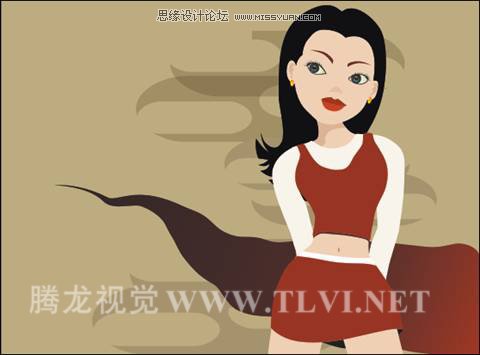 在CorelDRAW中使用純色填充對(duì)象,破洛洛