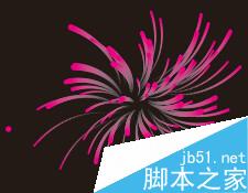 CDR X7案例教程- 制作絢麗煙花