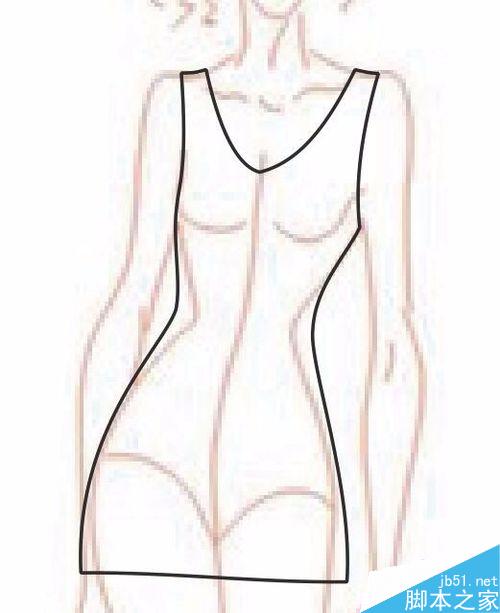 怎樣用CDR+PS畫服裝效果圖？