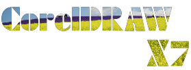 CorelDRAW X7,CorelDRAW X7將圖片剪貼到文字中,圖片嵌入文字,coreldraw嵌入圖片