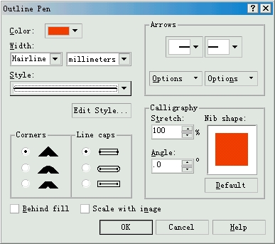 CorelDRAW 編輯輪廓線 武林網(wǎng) CorelDraw入門教程