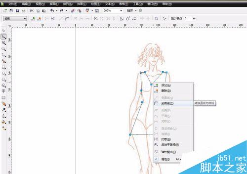 怎樣用CDR+PS畫服裝效果圖？