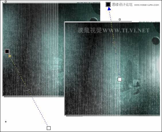 CorelDRAW繪制單色風格的恐怖場景教程,破洛洛
