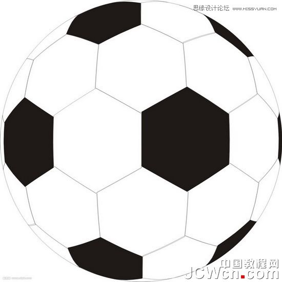 CorelDRAW巧用魚眼工具運用制作足球技巧,