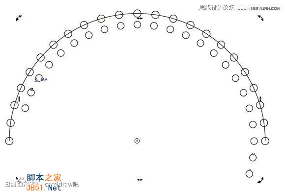 CorelDraw制作漂亮圓點螺旋狀效果